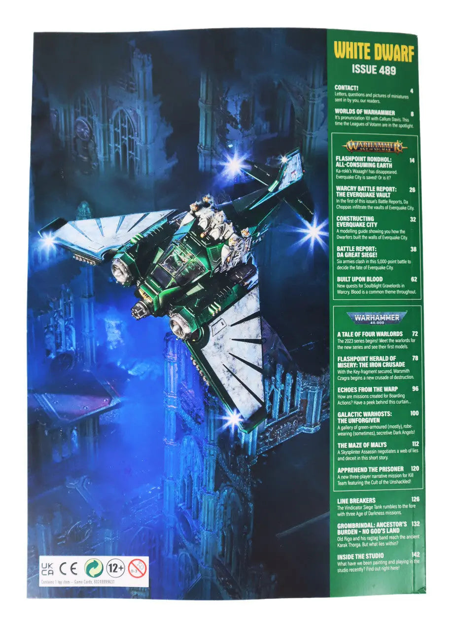 Warhammer White Dwarf Issue 489 - SprayGunner