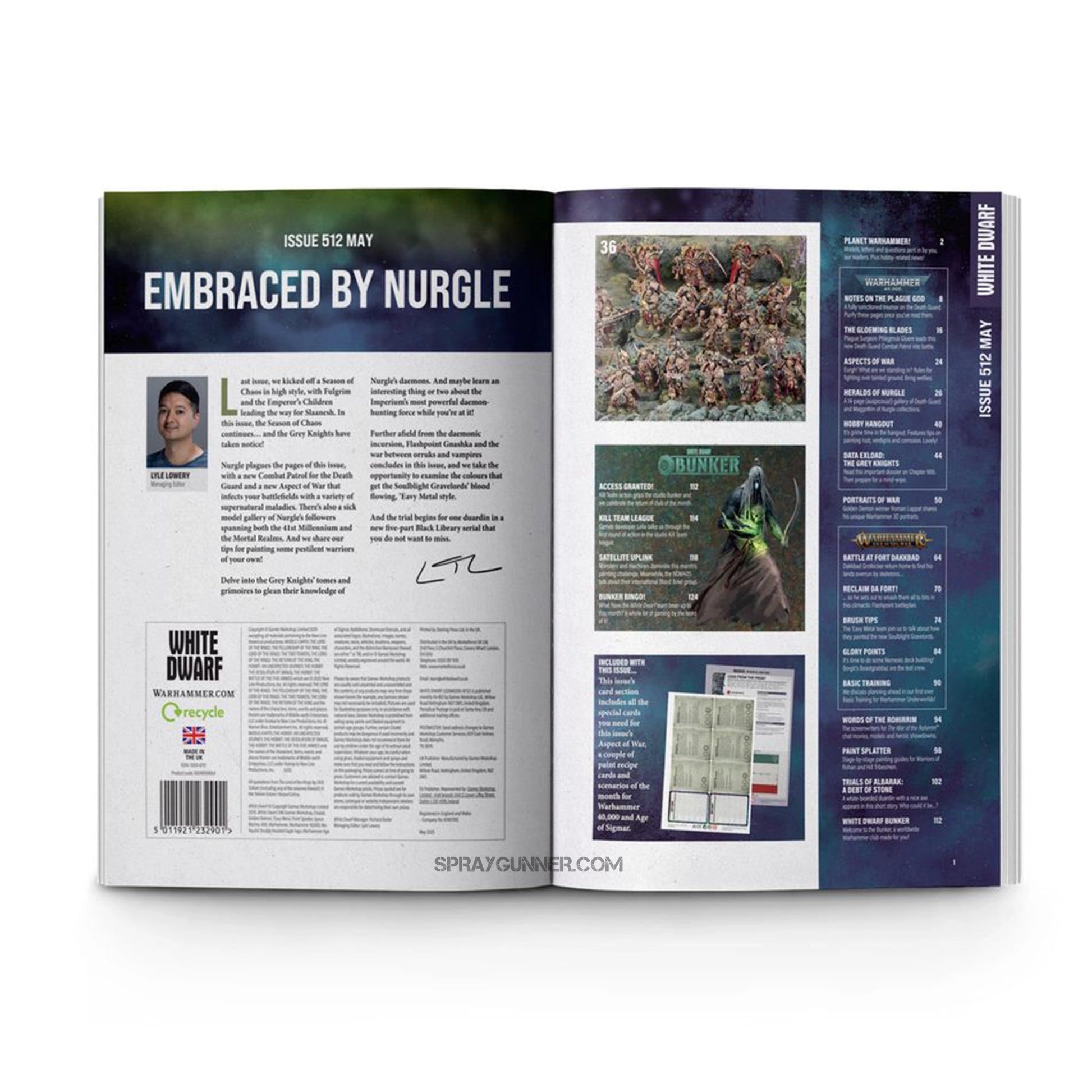 Warhammer White Dwarf Issue 512 Games Workshop at SprayGunner