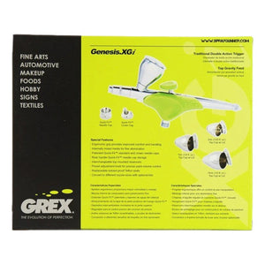 Grex Gravity Feed Genesis Airbrush + Tooty Compressor Combo