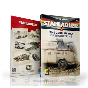 Ammo by MIG Publications STAHLADLER 1 - The German Way of Engineering (English) AMMO by Mig Jimenez