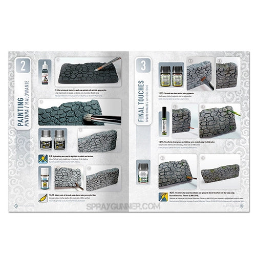 AMMO by MIG Publications AMMO WARGAMING UNIVERSE Book 11 – Create your own Rocks (Multilingual Book) AMMO by Mig Jimenez