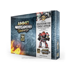 AMMO WARGAMING UNIVERSE 03 Box Set - Weathering Combat Armour AMMO by Mig Jimenez