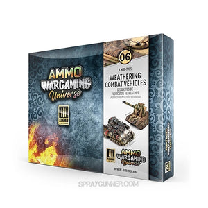 AMMO WARGAMING UNIVERSE 06 Box Set - Weathering Combat Vehicles AMMO by Mig Jimenez