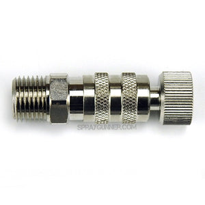 AMMO by MIG Airbrush Parts - Quick dis-connect air coupler threaded for hose AMMO by Mig Jimenez