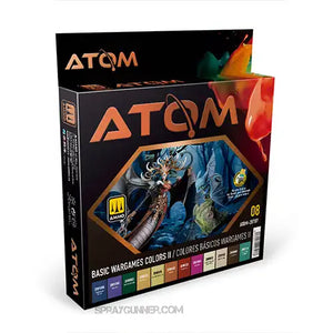 ATOM Basic Wargames Colors II Set AMMO by Mig Jimenez