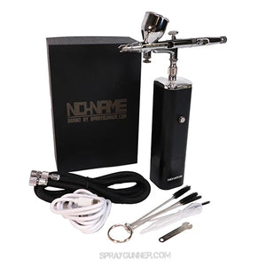 Used Cordless Airbrush Set with battery powered compressor 2023 model NO-NAME brand