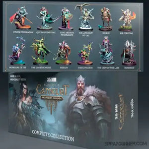 Pack of 12 Figurines 35mm [Echoes of Camelot Series] Big Child Creatives