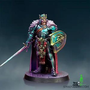 King Arthur Pendragon 35mm figurine [Echoes of Camelot Series] Big Child Creatives