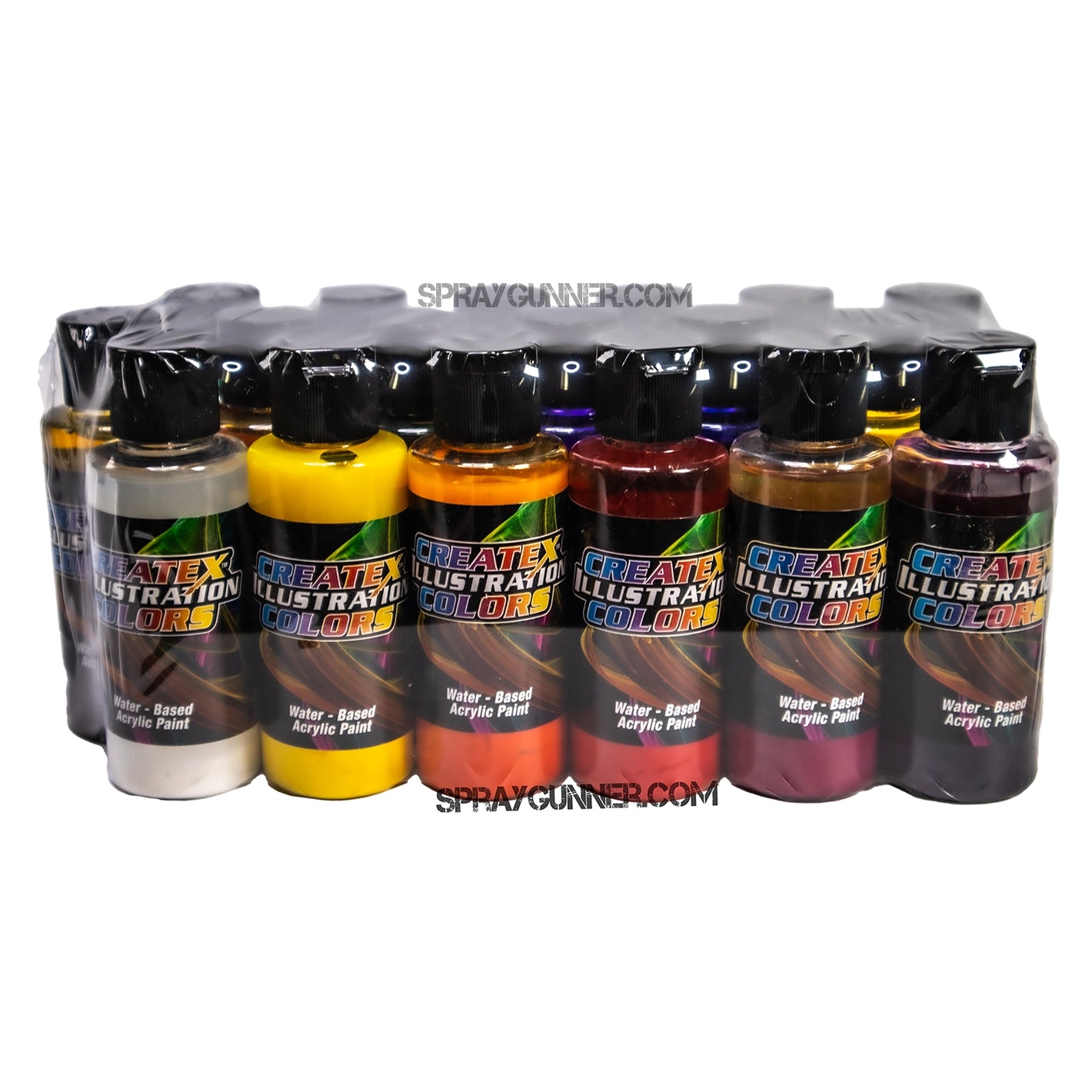 Createx Illustration Colors Wheel Set 2oz. - SprayGunner