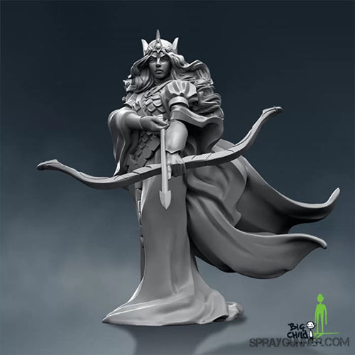 Queen Guinevere 35mm figurine [Echoes of Camelot Series] Big Child Creatives