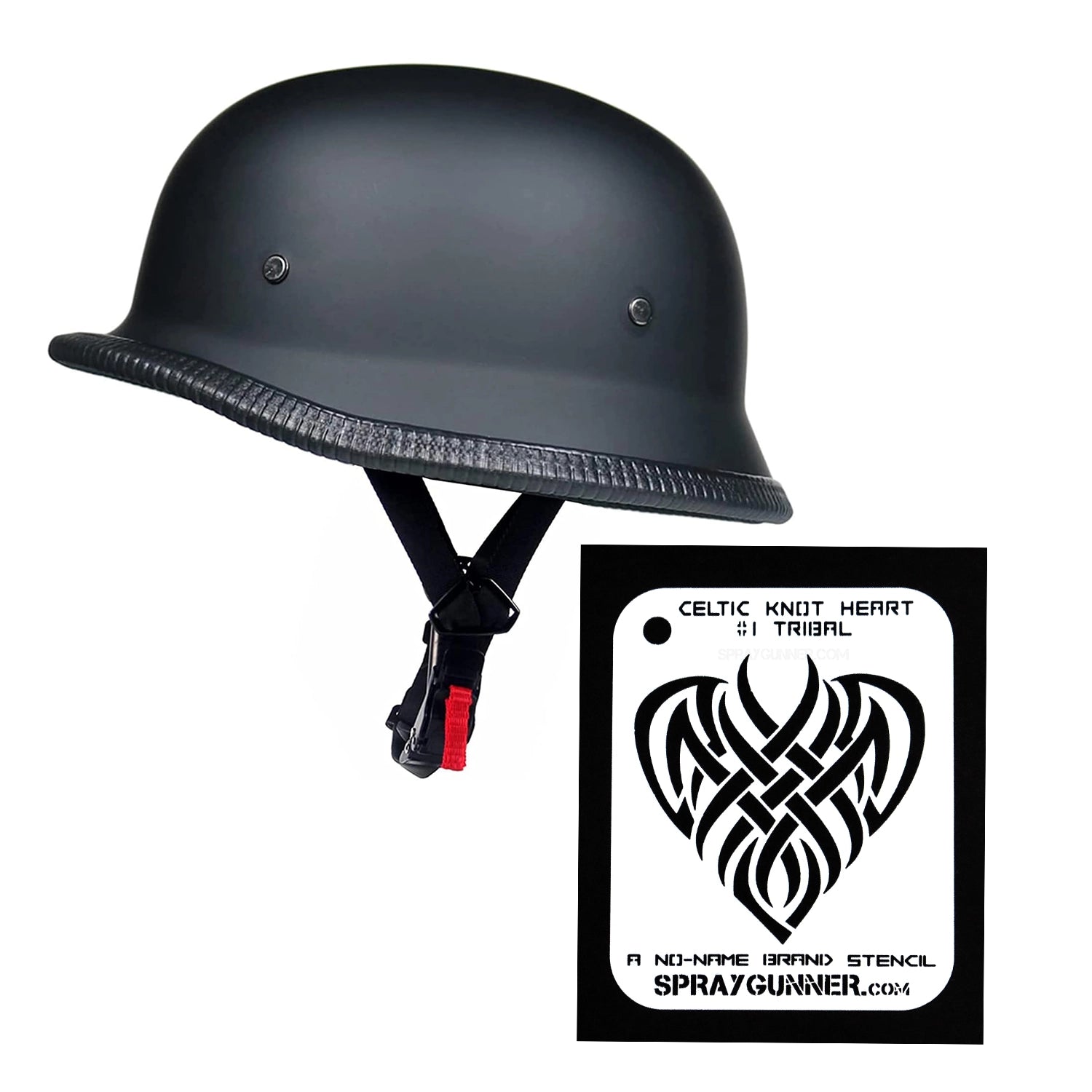NO-NAME Motorcycle Helmet for Custom Paint - SprayGunner