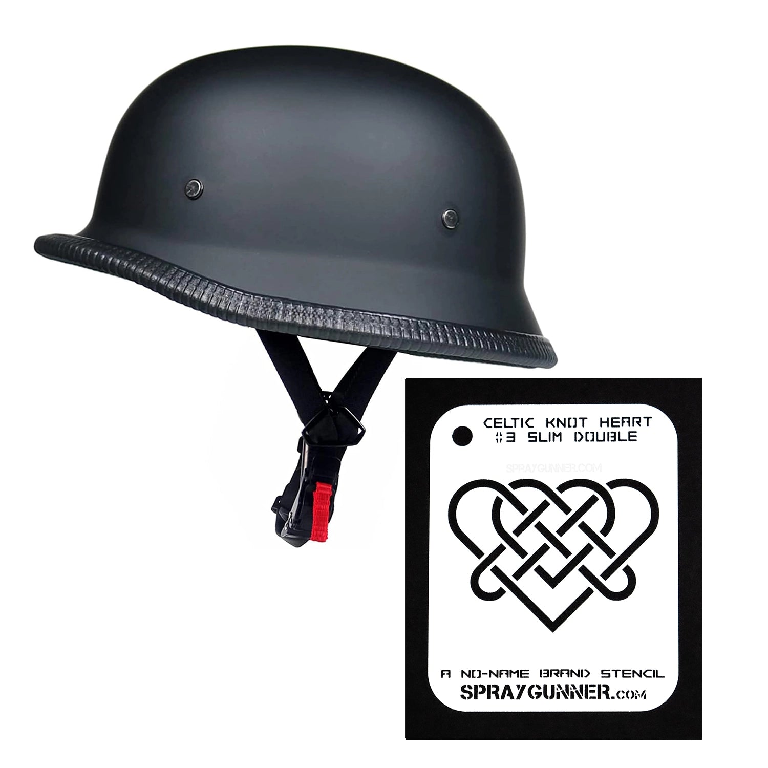 NO-NAME Motorcycle Helmet for Custom Paint - SprayGunner