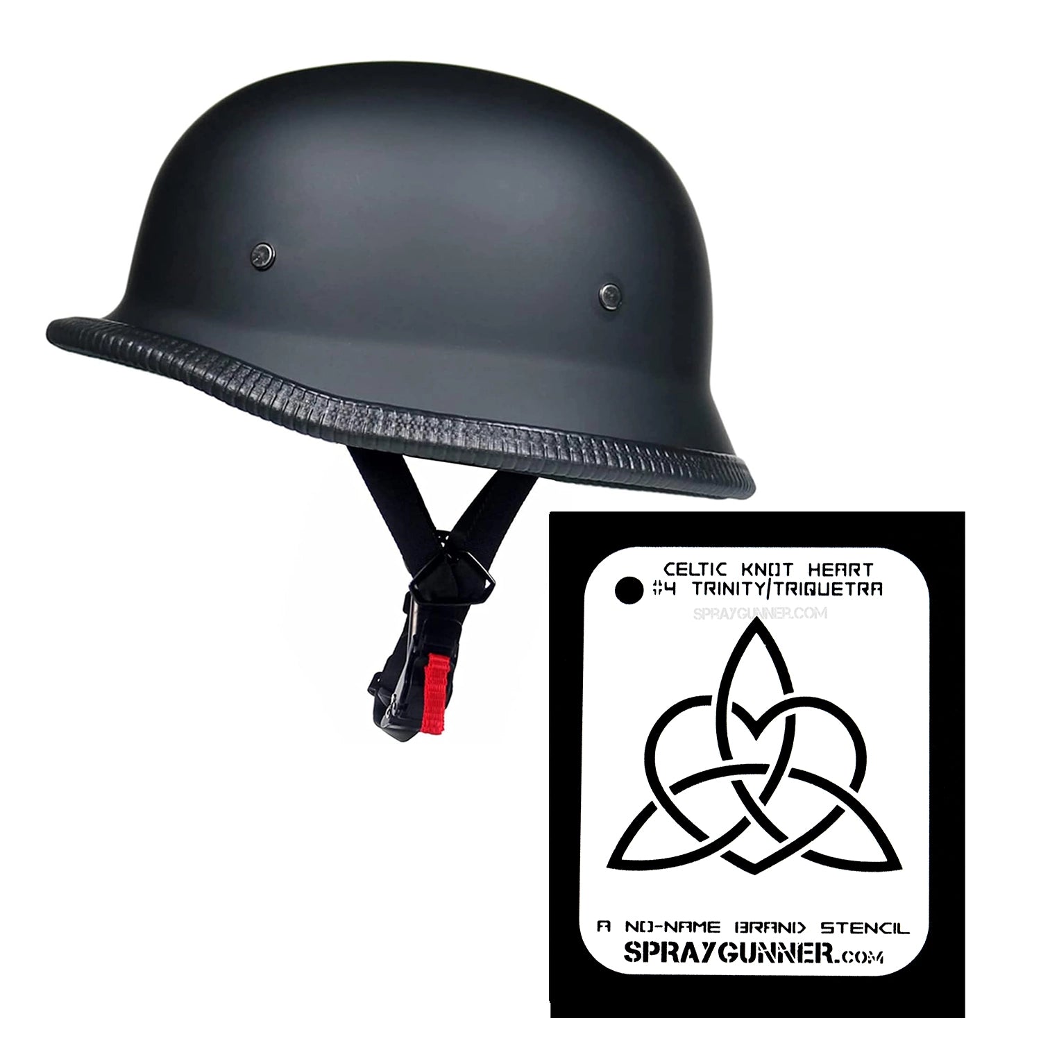NO-NAME Motorcycle Helmet for Custom Paint - SprayGunner