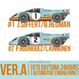MODEL FACTORY HIRO: 1/12scale Fulldetail Kit : 917K [1970] Ver. A Daytona 24hours Model Factory Hiro