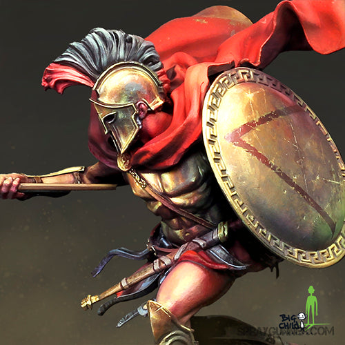 Spartan Hoplyte 1 75 mm [Epic History Series] Big Child Creatives