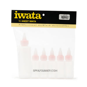Iwata High Strength Translucent Hobby Bottles Set Iwata
