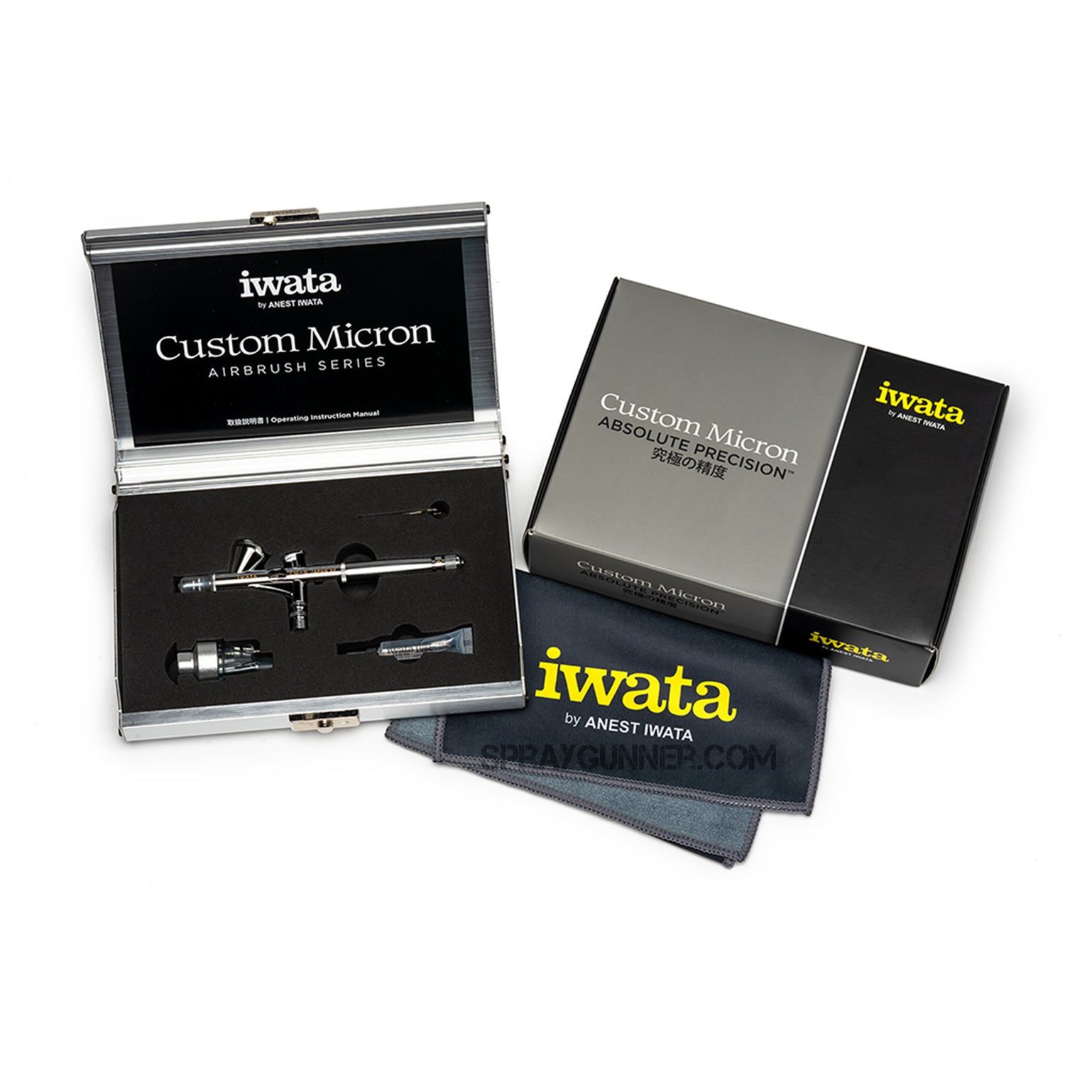 Iwata Custom Micron CM-C Gravity Feed Dual Action Airbrush Iwata