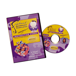 Artool Templates Instructional DVD by Eddie Young  FHV1DVD Iwata