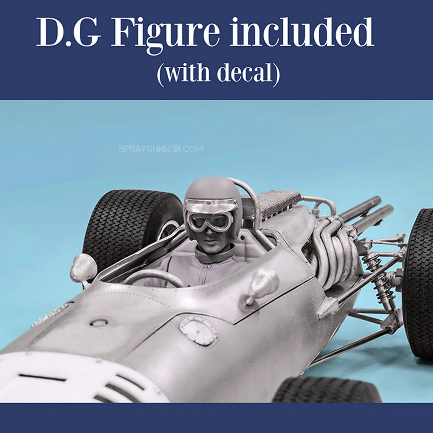 MODEL FACTORY HIRO: 1/12scale Fulldetail Kit : EAGLE Gurney-Weslake - SprayGunner