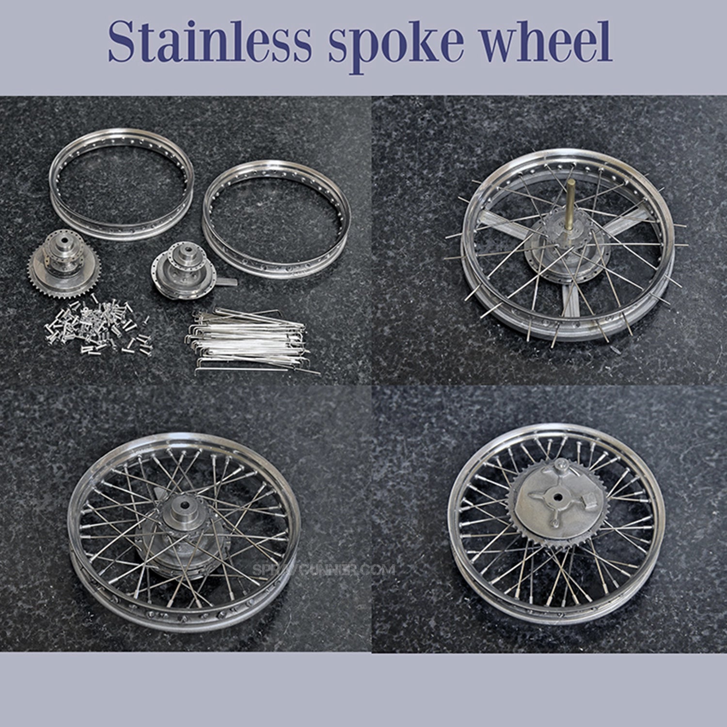 MODEL FACTORY HIRO: 1/9scale Fulldetail Kit : Crocker OHV "Big tank" 1939-1942 - SprayGunner