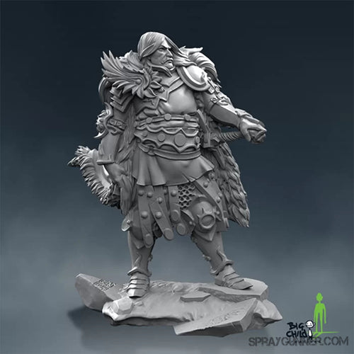 Sir Kay 35mm figurine [Echoes of Camelot Series] Big Child Creatives