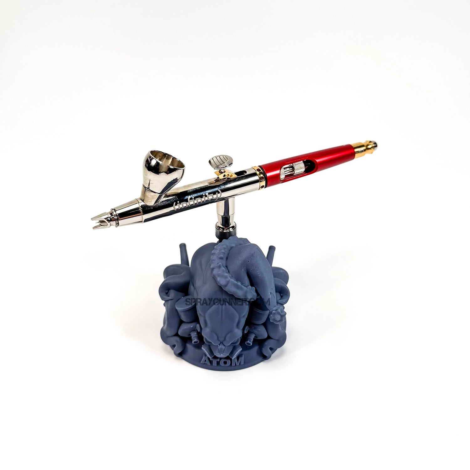 ATOM Airbrush Display Stand EXCLUSIVE HOLIDAY EDITION!! - SprayGunner