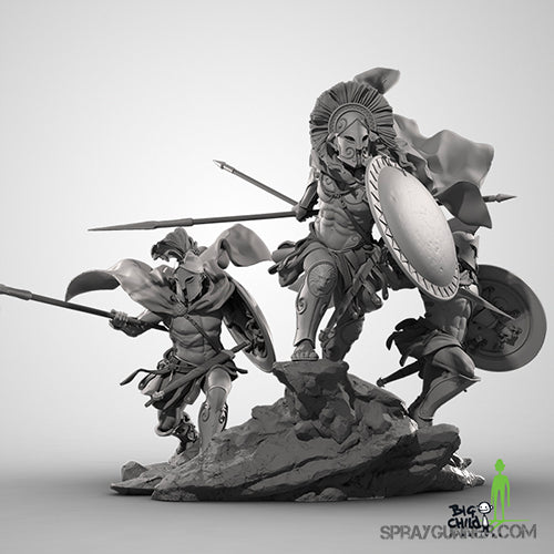 Spartan Pack 75 mm [Epic History Series] Big Child Creatives