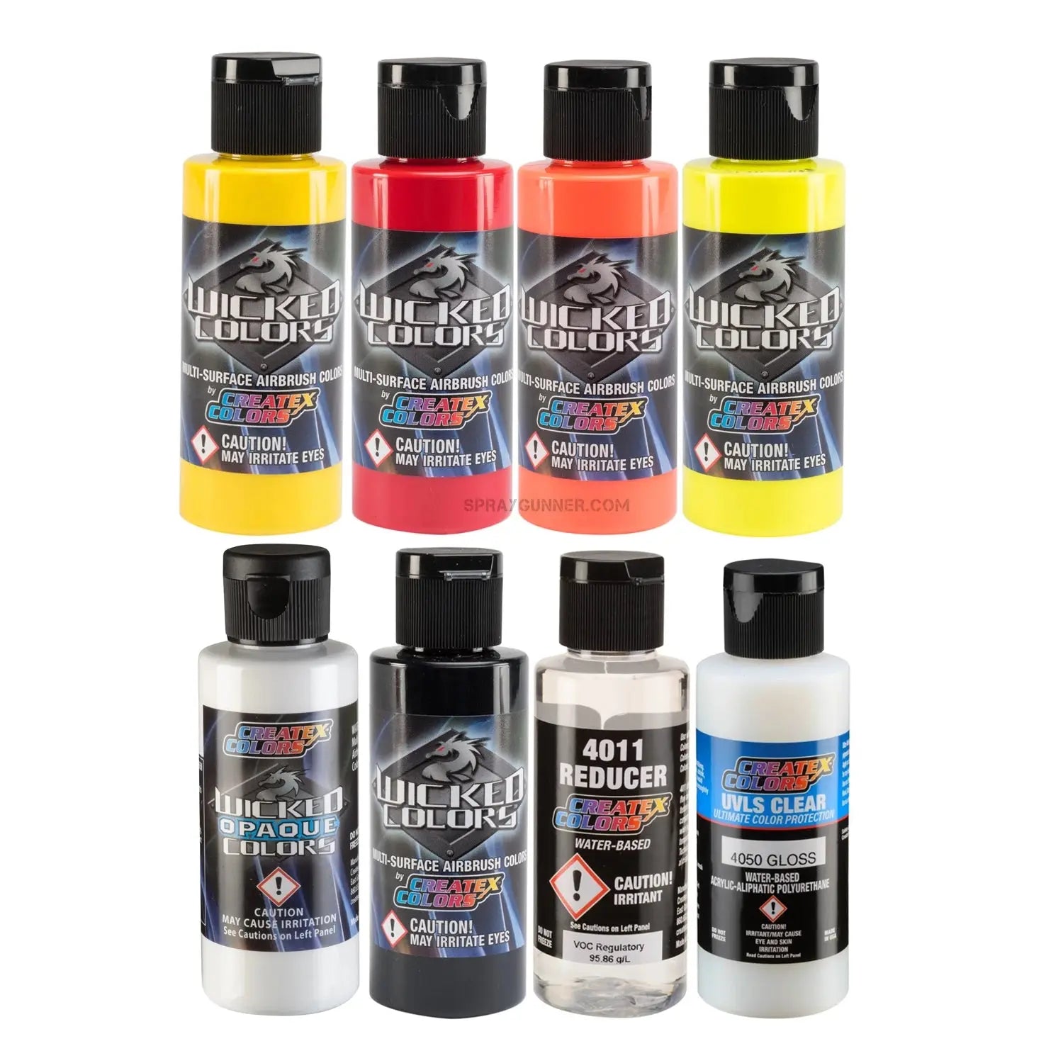 Createx Wicked Fishing Lure Painting Set: Spring Craw FL-0004