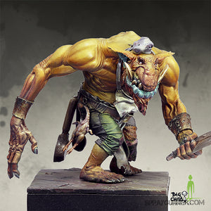 Ugg the Troll Cook 75 mm [Black Sailors: Pirates of the Storm Coast Series] Big Child Creatives