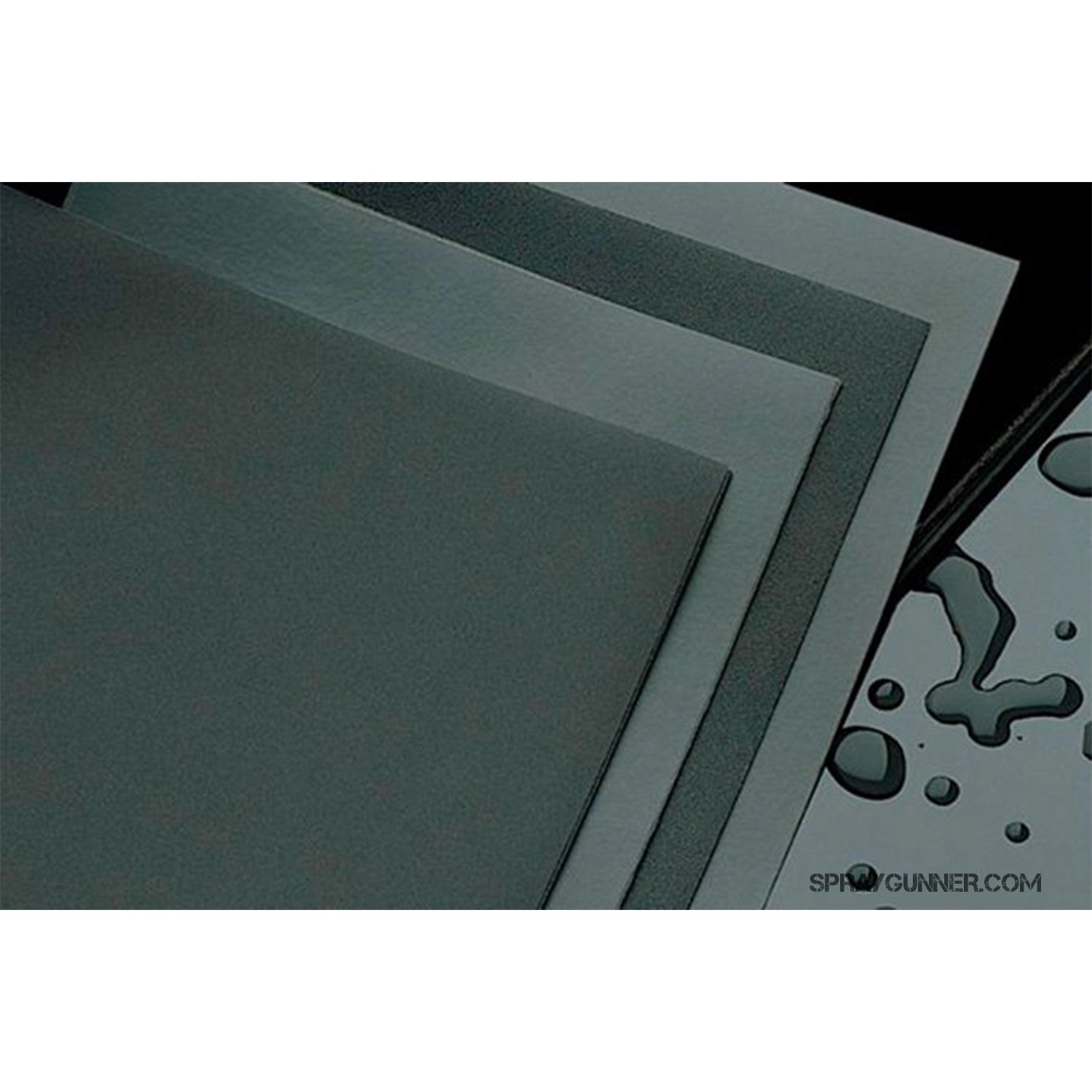Mirka Waterproof 5.5x9" Plain 50 Sheet/Box - SprayGunner
