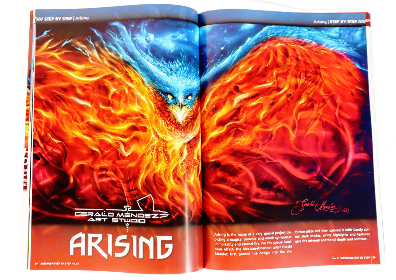 Airbrush Step By Step Magazine Issue 67  ASBS67 Airbrush The Magazine