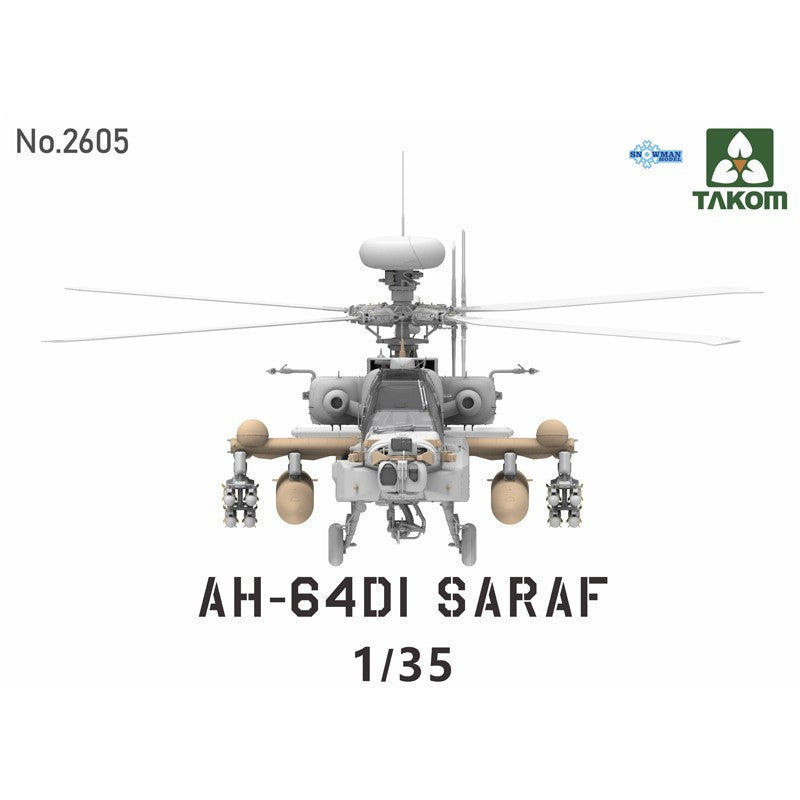 1/35 AH-64DI Saraf Attack Helicopter Model Kit  TAKO2605 AMMO by Mig Jimenez