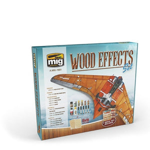 Discounted AMMO by MIG Weathering Sets WOOD EFFECTS SET  discAMIG7801 AMMO by Mig Jimenez