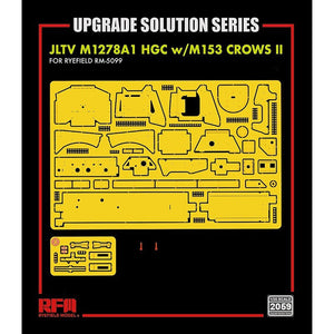 RFM 1/35 Upgrade Set for JLTV M1278A1 HCG with M153 CROWS II (for RFM5099) Model Kit  RM2059 AMMO by Mig Jimenez