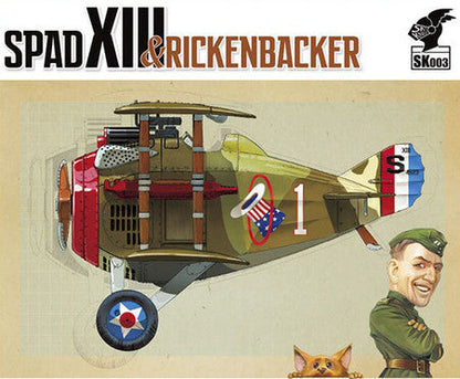 SPAD XIII & RICKENBACKER Model Kit Suyata