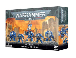 Warhammer 40K Space Marines - Terminator Squad  48-34 Games Workshop