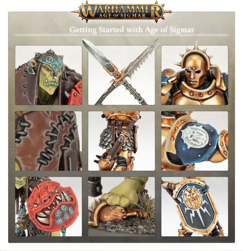 Warhammer GETTING STARTED WITH AGE OF SIGMAR  80-16 Games Workshop