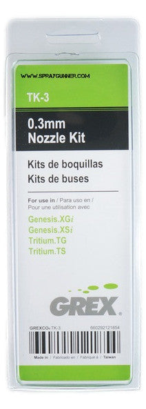 Grex 0.3mm Nozzle Kit TK-3 TK-3 Grex Airbrush