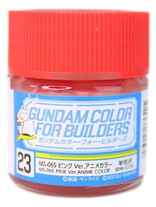 GSI Creos Gundam Color Model Paint: MS-06S Pink Ver. Anime Color  (UG23) GSI Creos Mr. Hobby