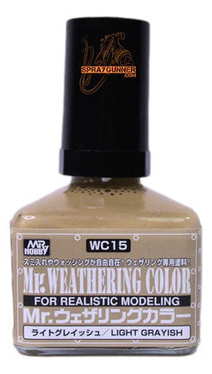 GSI Creos Mr.Weathering Color Model Paint: Light Grayish GSI Creos Mr. Hobby