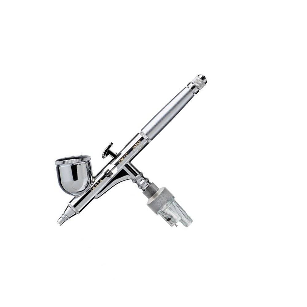 Iwata Custom Micron CM-C Gravity Feed Dual Action Airbrush - IwataAirbrushICM4002SprayGunner