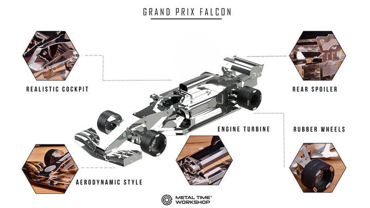 Grand Prix Falcon Metal Model   Metal Time Workshop