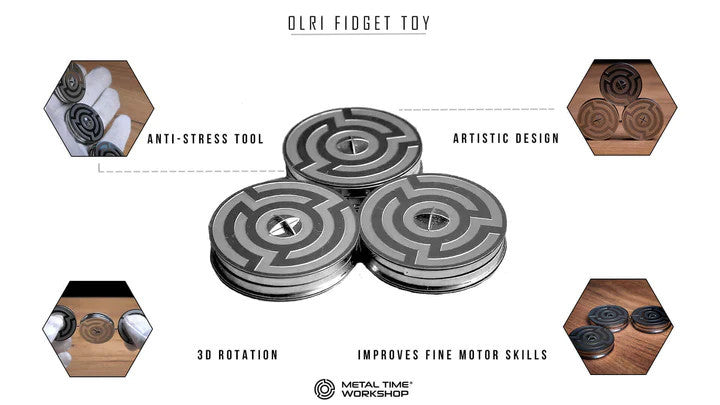 OLRI Fidget Toy Metal Model   Metal Time Workshop