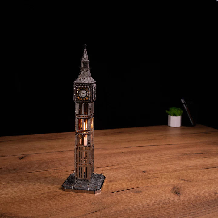 The Great Bell Clock Tower Metal Model   Metal Time Workshop