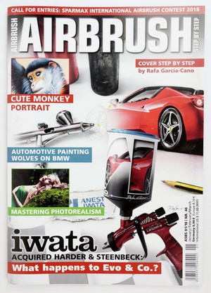 Airbrush Step by Step Magazine 01/18 ASBS 01/18 Step by Step Magazine
