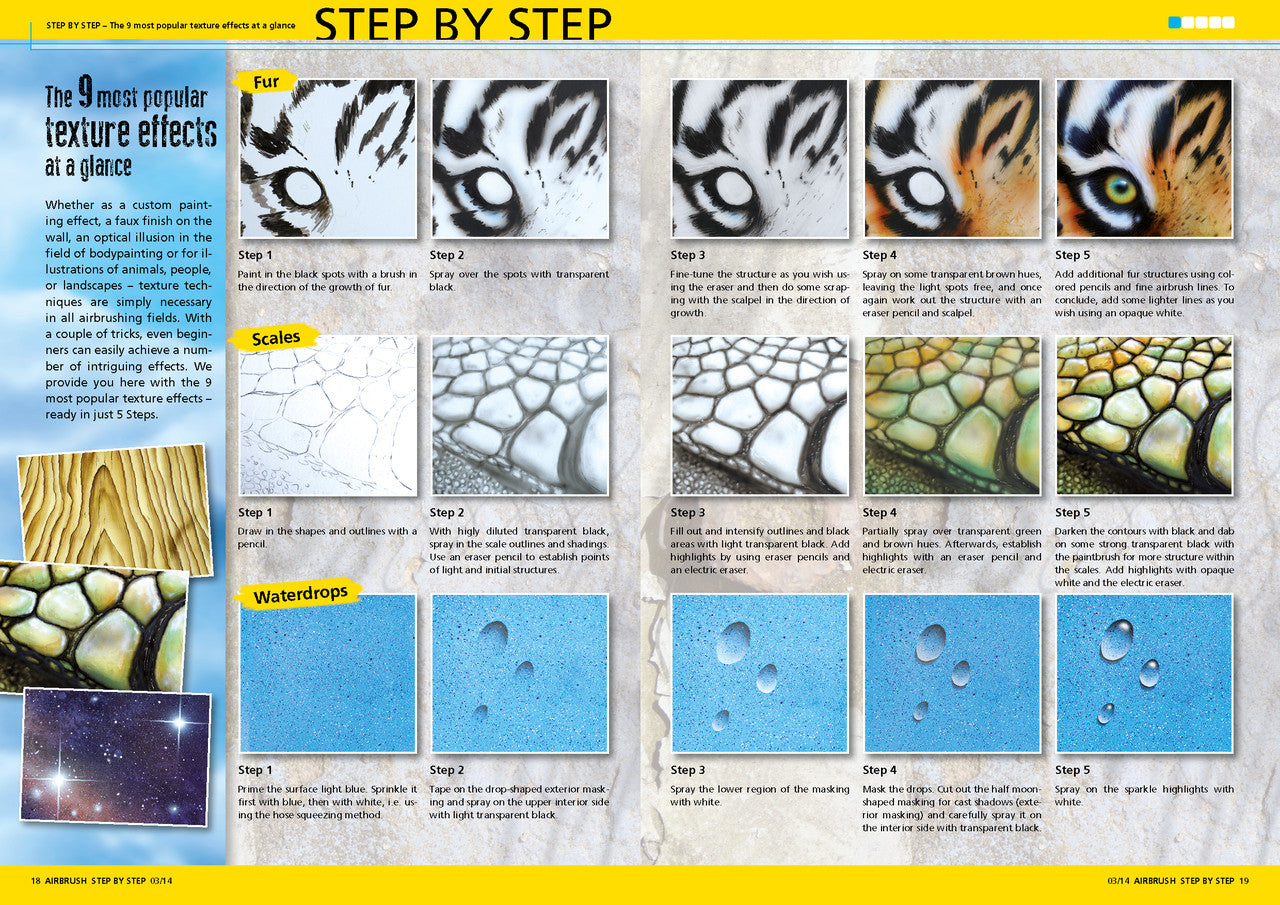 Airbrush Step by Step Magazine 03/14 ASBS 03/14 Step by Step Magazine