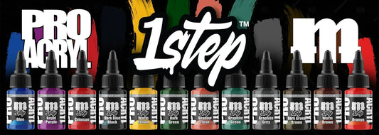 Monument Hobbies PRO Acryl 1-Step Paints Are Now In Stock at SprayGunner