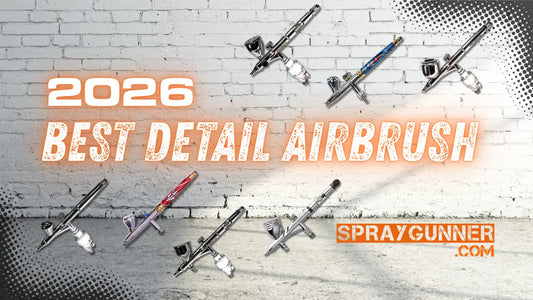 Best Detail Airbrush in 2026: The Microns, the GSI Creos PS-771, RichPen Phoenix 222B, and the H&S Giraldez Infinity