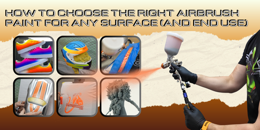 How to Choose the Right Airbrush Paint for Any Surface (and End Use)