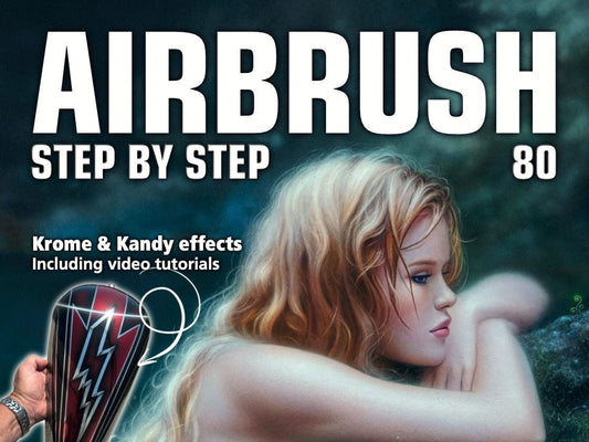 AIRBRUSH STEP BY STEP #80 features RichPen